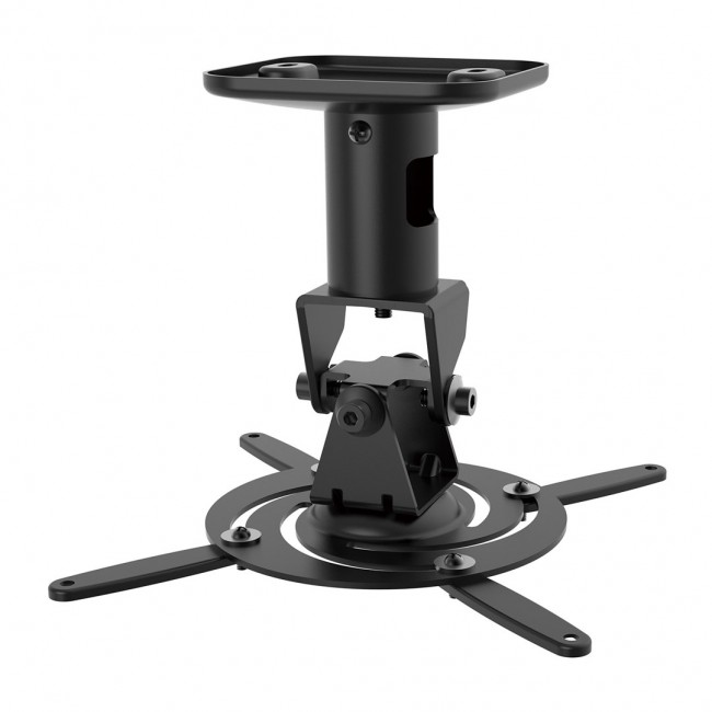 Maclean Projector Ceiling Mount/Hanger, Steel, 180 310 mm, up to 15 kg, MC-208 B