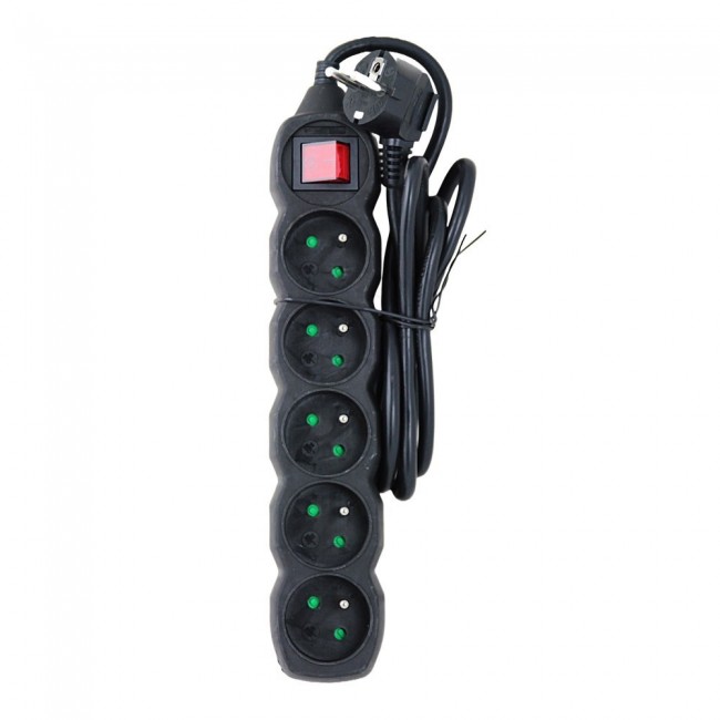 Esperanza ELK214K power extension 1.5 m 5 AC outlet(s) Indoor Black Esperanza ELK214K power extension 1.5 m 5 AC outlet(s) Indoor Black