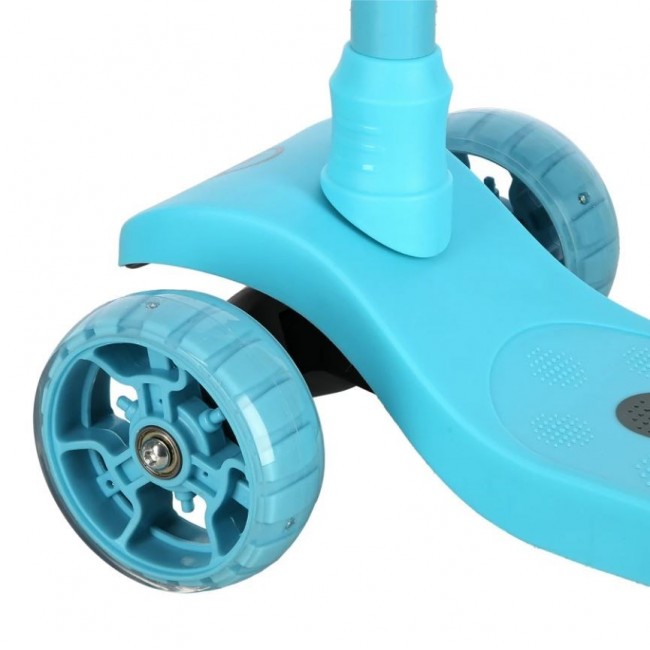 NILS FUN HLB09 LED turquoise children's scooter NILS FUN HLB09 LED turquoise children's scooter