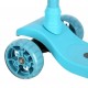 NILS FUN HLB09 LED turquoise children's scooter NILS FUN HLB09 LED turquoise children's scooter