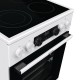 Gorenje GECS5C70WA cooker Freestanding cooker Coil hob White A Gorenje GECS5C70WA cooker Freestanding cooker Coil hob White A