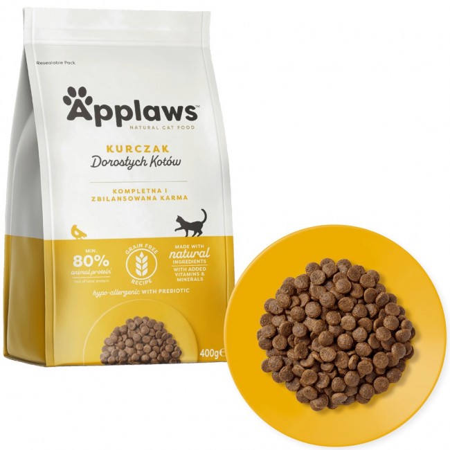 APPLAWS Adult Chicken - dry cat food - 400g APPLAWS Adult Chicken - dry cat food - 400g