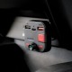 SAVIO FM transmitter, Bluetooth 5.3, QC 3.0 charger, LED display, Bass Boost, TR-15, black SAVIO FM transmitter, Bluetooth 5.3, QC 3.0 charger, LED display, Bass Boost, TR-15, black