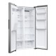 Haier SBS 90 Serie 5 HSR5918DIMP Free-standing double-sided fridge-freezer combination 511 l D Platinum, stainless steel Haier SBS 90 Serie 5 HSR5918DIMP Free-standing double-sided fridge-freezer combination 511 l D Platinum, stainless steel