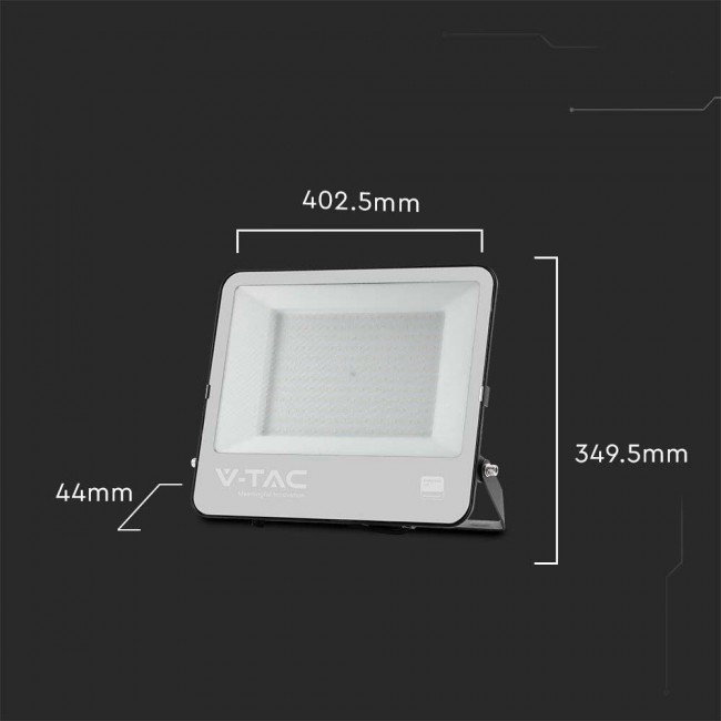 LED projector V-TAC VT-44205 200W 185Lm/W 6500K 37000lm Black