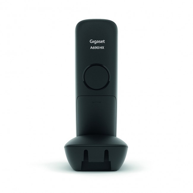 Gigaset A690HX Analog/DECT telephone Caller ID Black, Silver