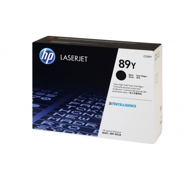 HP 89Y Extra High Yield Black Original LaserJet Toner Cartridge HP 89Y Extra High Yield Black Original LaserJet Toner Cartridge