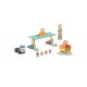 MARIOINEX Mini Waffle City Building Blocks Petrol Station, 148 pieces MARIOINEX Mini Waffle City Building Blocks Petrol Station, 148 pieces