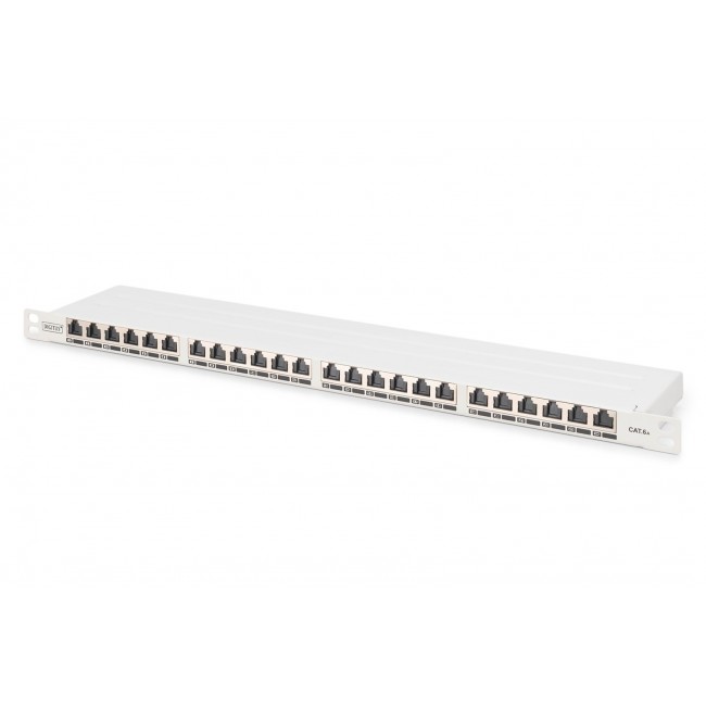 Digitus CAT 6A, Class EA High Density Patch Panel, shielded Digitus CAT 6A, Class EA High Density Patch Panel, shielded