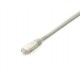 Equip Cat.6A Platinum S/FTP Patch Cable, Grey, 1.0m, 10pcs/set