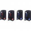 Speakers Defender Rocket 2.0 6w LED USB, black