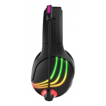 PDP 049-032-BK headphones/headset Wireless Head-band Gaming Bluetooth Black