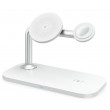 RealPower ChargeAIR Mag Headphones, Smartphone, Smartwatch White USB Wireless charging Indoor