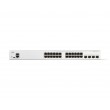 Cisco Catalyst 1300-24T-4X Managed Switch, 24 Port GE, 4x10GE SFP+, Limited Lifetime Protection (C1300-24T-4X)