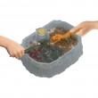 Jurassic World Dino Reveal 2 Dinosaur Toys in Battle Arena, Warm Water Changes Decoration