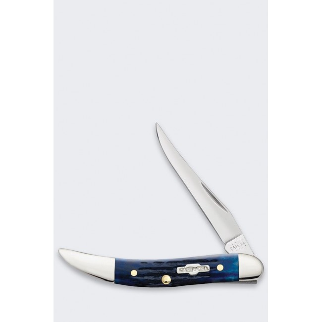 Knife Case Rogers Mini Trapper SS Blue Bone
