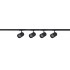 Light Track Sys. Tokio 4xGU10 Black