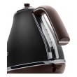 De Longhi KBOV 2001.BK electric kettle 1.7 L 2000 W Black, Brown