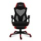 Huzaro Combat 3.0 Gaming armchair Mesh seat Black, Red