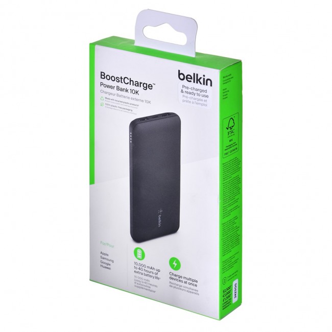 Belkin BOOST CHARGE 10000 mAh Black Belkin BOOST CHARGE 10000 mAh Black