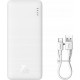 Baseus Airpow Lithium polymer power bank 10000 mAh 20 W White Baseus Airpow Lithium polymer power bank 10000 mAh 20 W White
