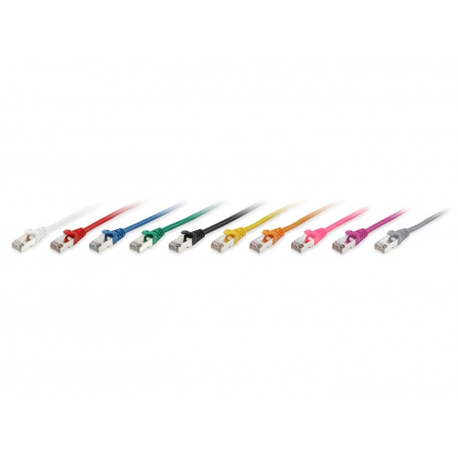 Equip Cat.6A S/FTP Patch Cable, 15 m, Grey Equip Cat.6A S/FTP Patch Cable, 15 m, Grey