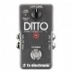 TC Electronic Ditto Stereo Looper Pedal Black TC Electronic Ditto Stereo Looper Pedal Black