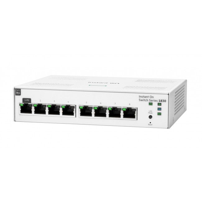 HPE Aruba Networking Networking Instant On Switch 8p Gigabit 1830 HPE Aruba Networking Networking Instant On Switch 8p Gigabit 1830