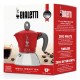 Bialetti Moka induction Moka pot 0.1 L Red, Silver