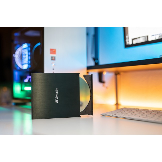 Verbatim External Slimline CD/DVD Drive