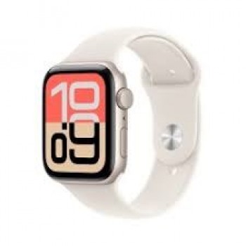Apple Watch Series 11 GPS + Cellular 42mm Gold Titanium Case with Light Blush Sport Band - M/L