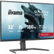iiyama G-MASTER GB3272QSU-B1 computer monitor 80 cm (31.5