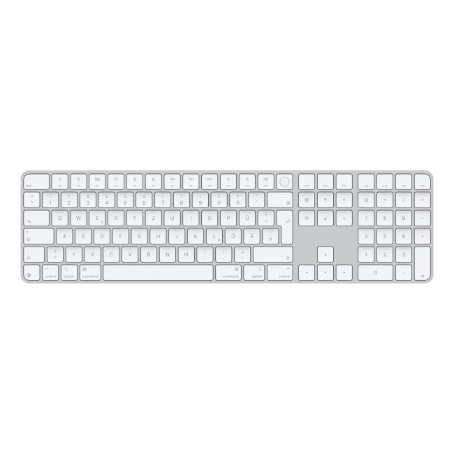 Apple Magic keyboard Universal USB + Bluetooth QWERTZ German White