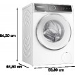 Bosch Serie 8 WGB256A9NL washing machine Front-load 10 kg 1600 RPM White