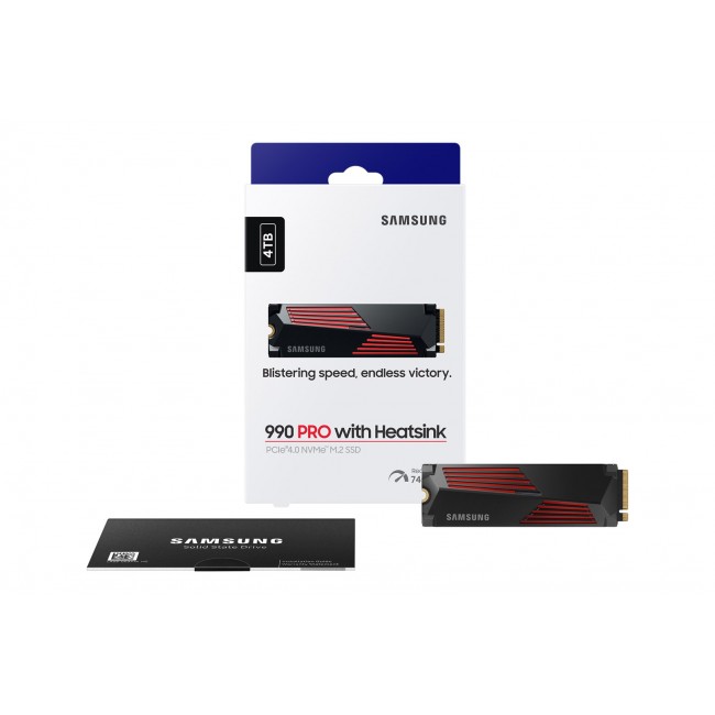 Samsung 990 Pro 4 TB M.2 PCI Express 4.0 NVMe V-NAND TLC