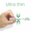 Charger 1 x USB, 1 x USB-C Quick Charge 3.0 30W SUPER SLIM white