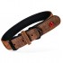 ZOLUX Komfort Leather, brown color dog collar 35 cm