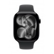 Apple MXM43ZM/A smart wearable accessory Band Black Fluoroelastomer