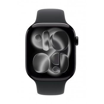 Apple MXM43ZM/A smart wearable accessory Band Black Fluoroelastomer