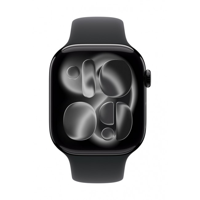 Apple MXM43ZM/A smart wearable accessory Band Black Fluoroelastomer