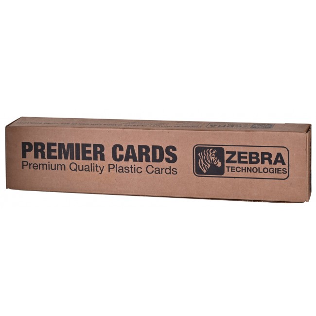 Zebra Premier PVC Card, 30 mil (5 packs x 100)