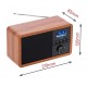 Adler AD 1184 radio Portable Digital Black, Wood