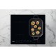 Whirlpool WB B8360 NE Black Built-in 59 cm Zone induction hob 4 zone(s)