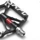 Rockbros 37213071001 Aluminium alloy bicycle pedal set - Black Rockbros 37213071001 Aluminium alloy bicycle pedal set - Black