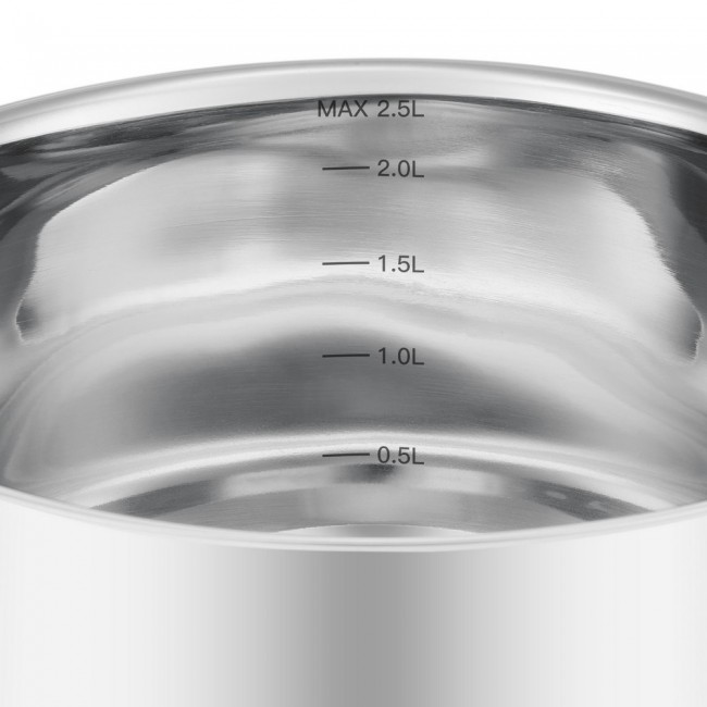 Resto Kitchenware Anser 2.5 L Round Black, Stainless steel Resto Kitchenware Anser 2.5 L Round Black, Stainless steel