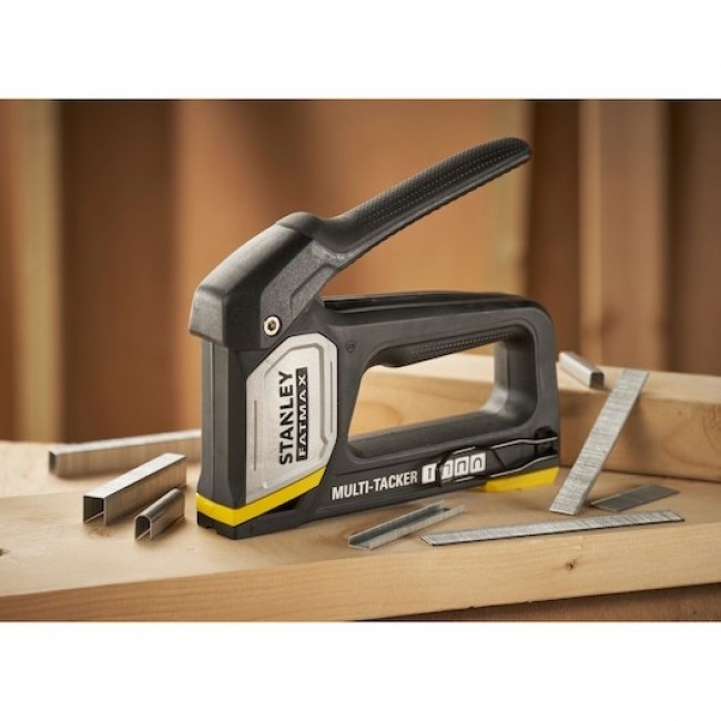 Stanley FMHT70401-0 stapler Black, Silver, Yellow Stanley FMHT70401-0 stapler Black, Silver, Yellow