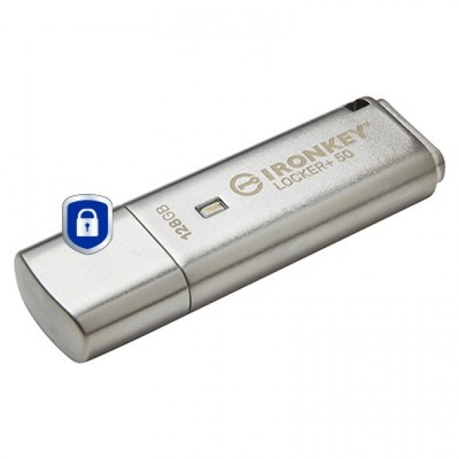 Kingston Technology IronKey 128GB IKLP50 AES USB, w/256bit Encryption Kingston Technology IronKey 128GB IKLP50 AES USB, w/256bit Encryption