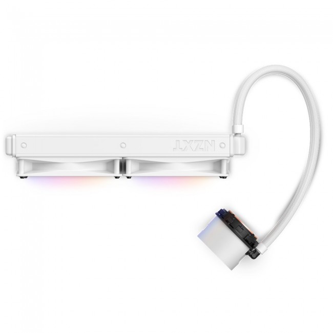 NZXT Kraken 280 RGB Processor All-in-one liquid cooler 14 cm White 1 pc(s) NZXT Kraken 280 RGB Processor All-in-one liquid cooler 14 cm White 1 pc(s)