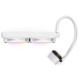 NZXT Kraken 280 RGB Processor All-in-one liquid cooler 14 cm White 1 pc(s) NZXT Kraken 280 RGB Processor All-in-one liquid cooler 14 cm White 1 pc(s)