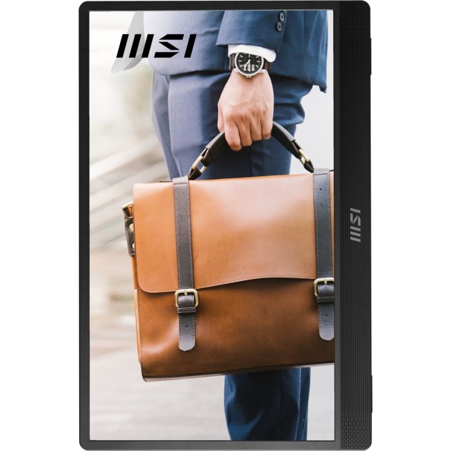 MSI PRO MP161 E2U portable TV/monitor Portable monitor Black 39.6 cm (15.6 MSI PRO MP161 E2U portable TV/monitor Portable monitor Black 39.6 cm (15.6
